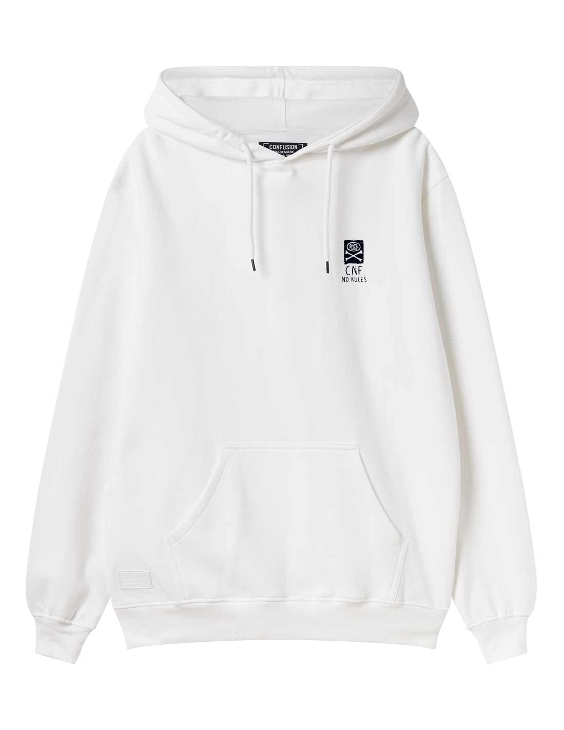 FLY NO LIMITS WHITE HOODIE