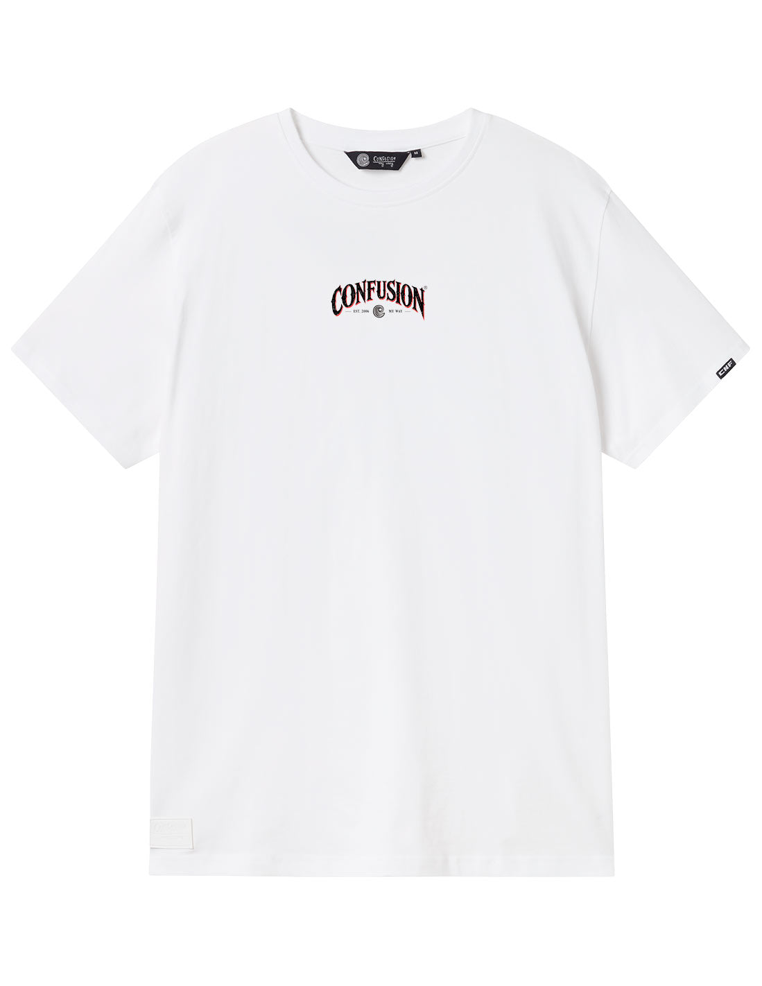 BEAUTIFUL DAMAGE WHITE TSHIRT