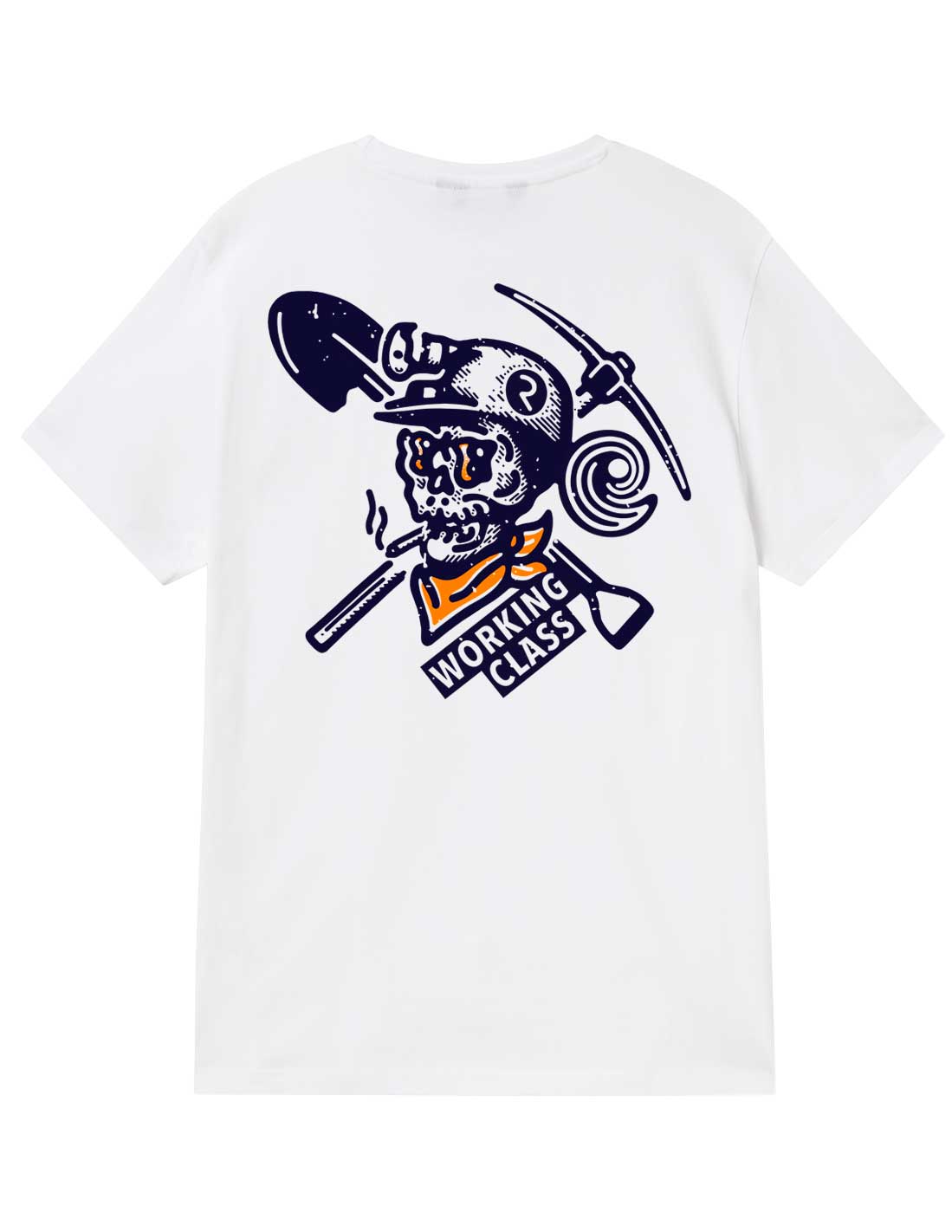 WORKING CLASS WHITE TSHIRT V2