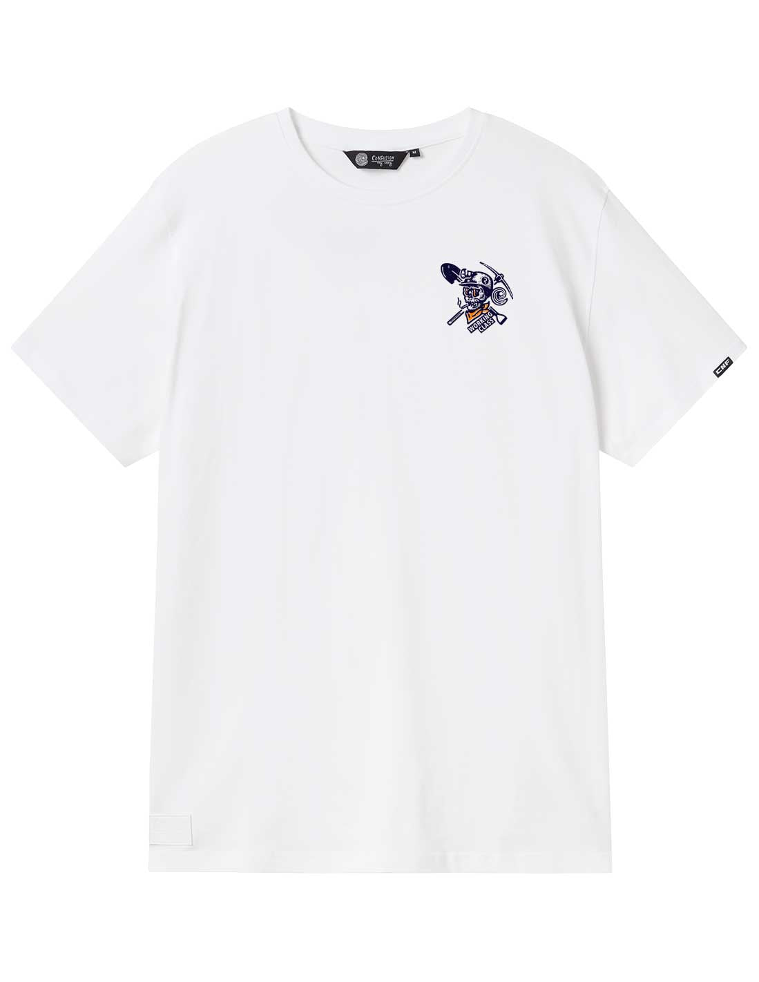 WORKING CLASS WHITE TSHIRT V2