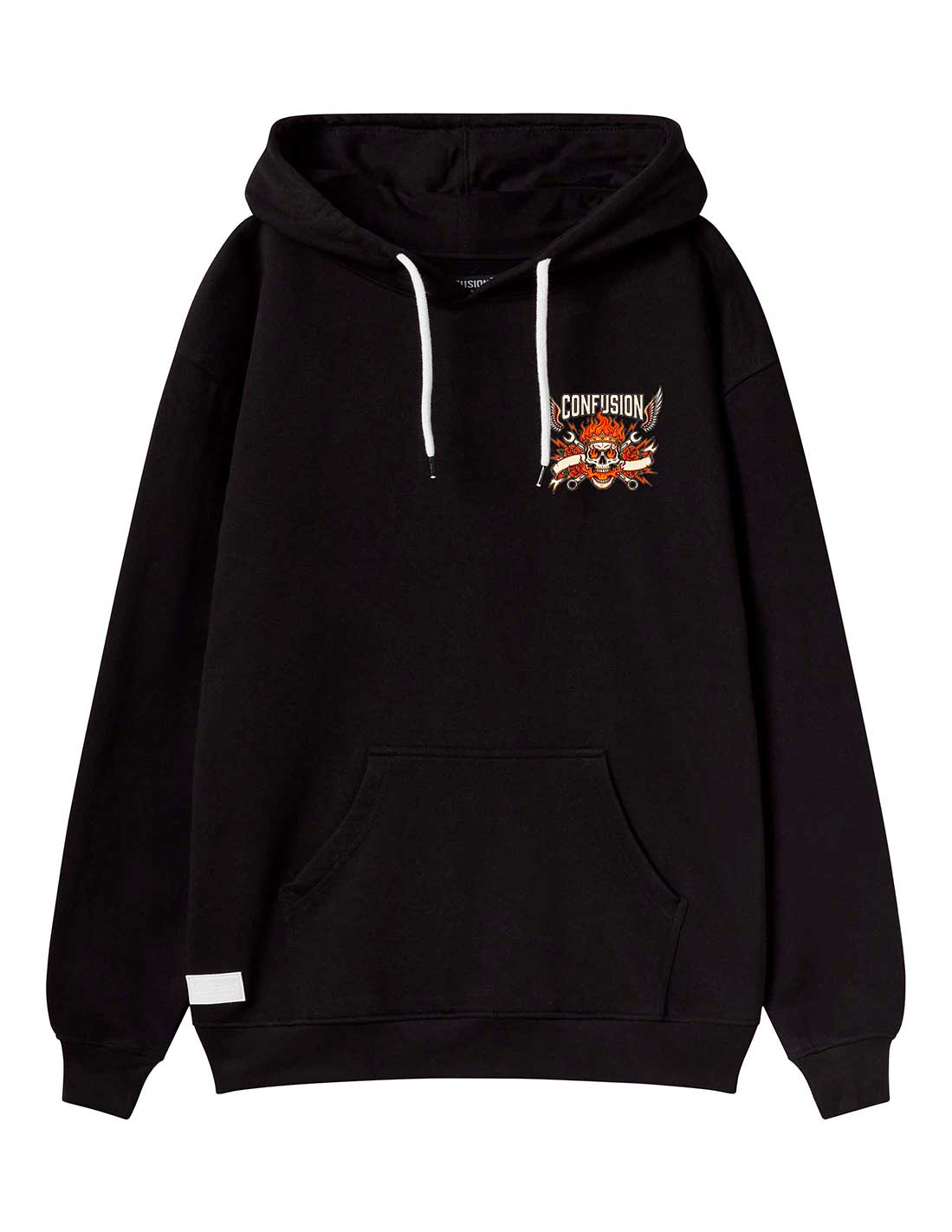FEED THE FIRE BLACK HOODIE