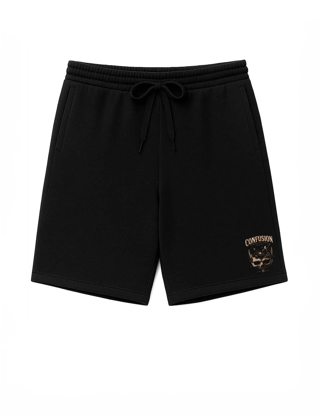 CONTROLLED CHAOS BLACK SHORT