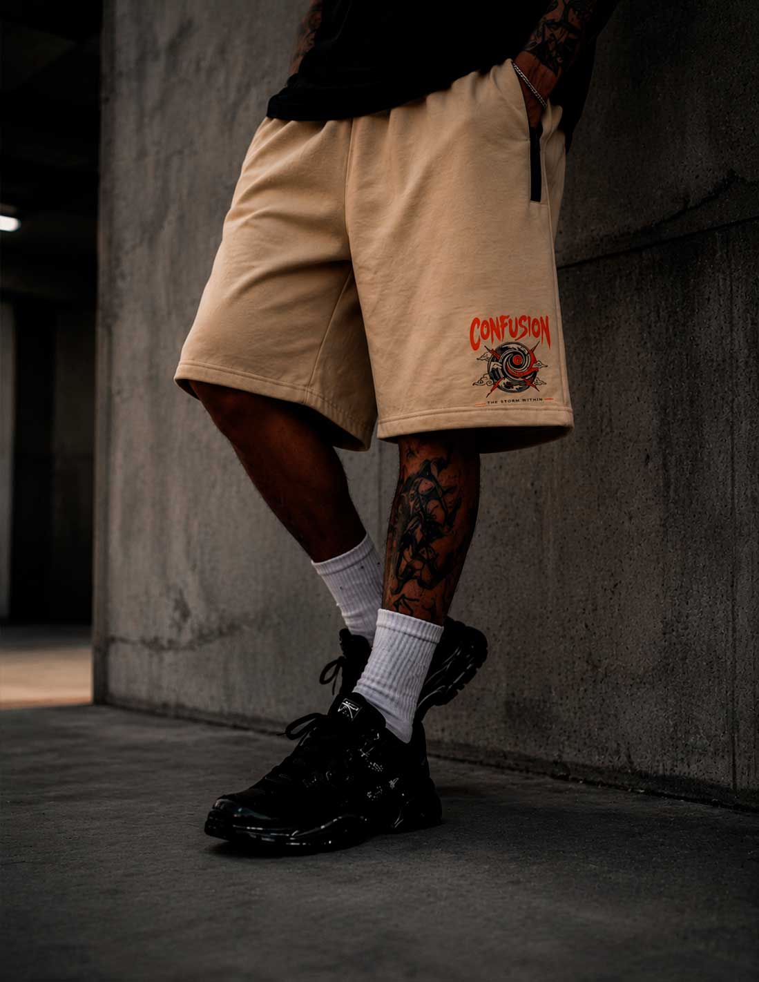 STORM CREAM SHORT