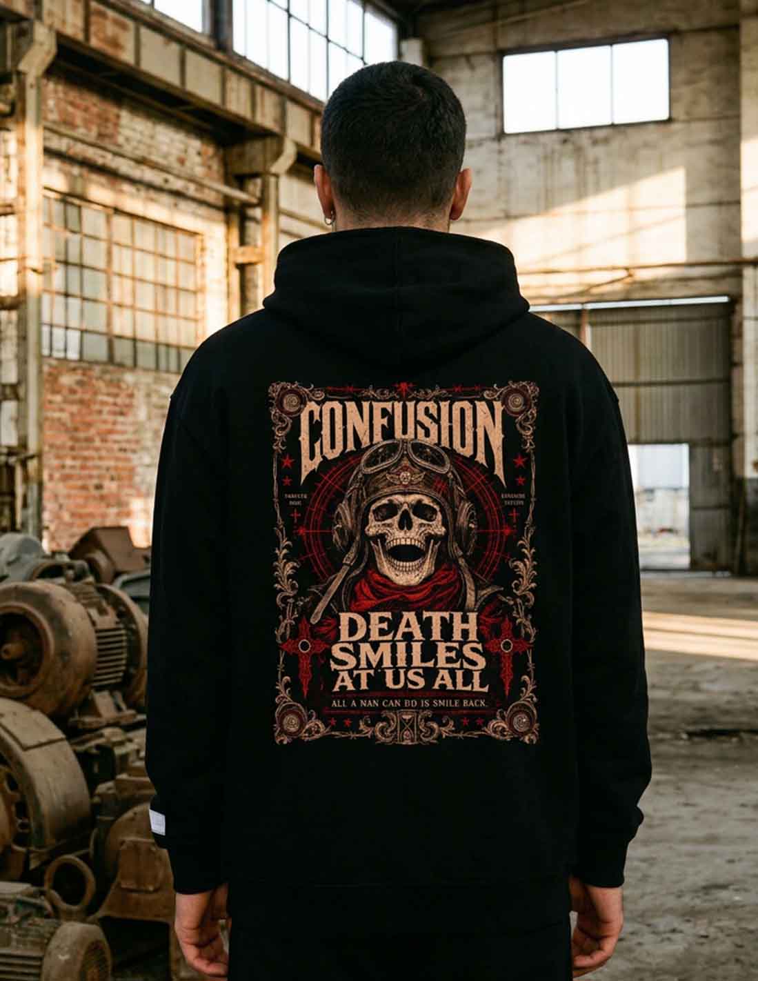 DEATH SMILE BLACK HOODIE