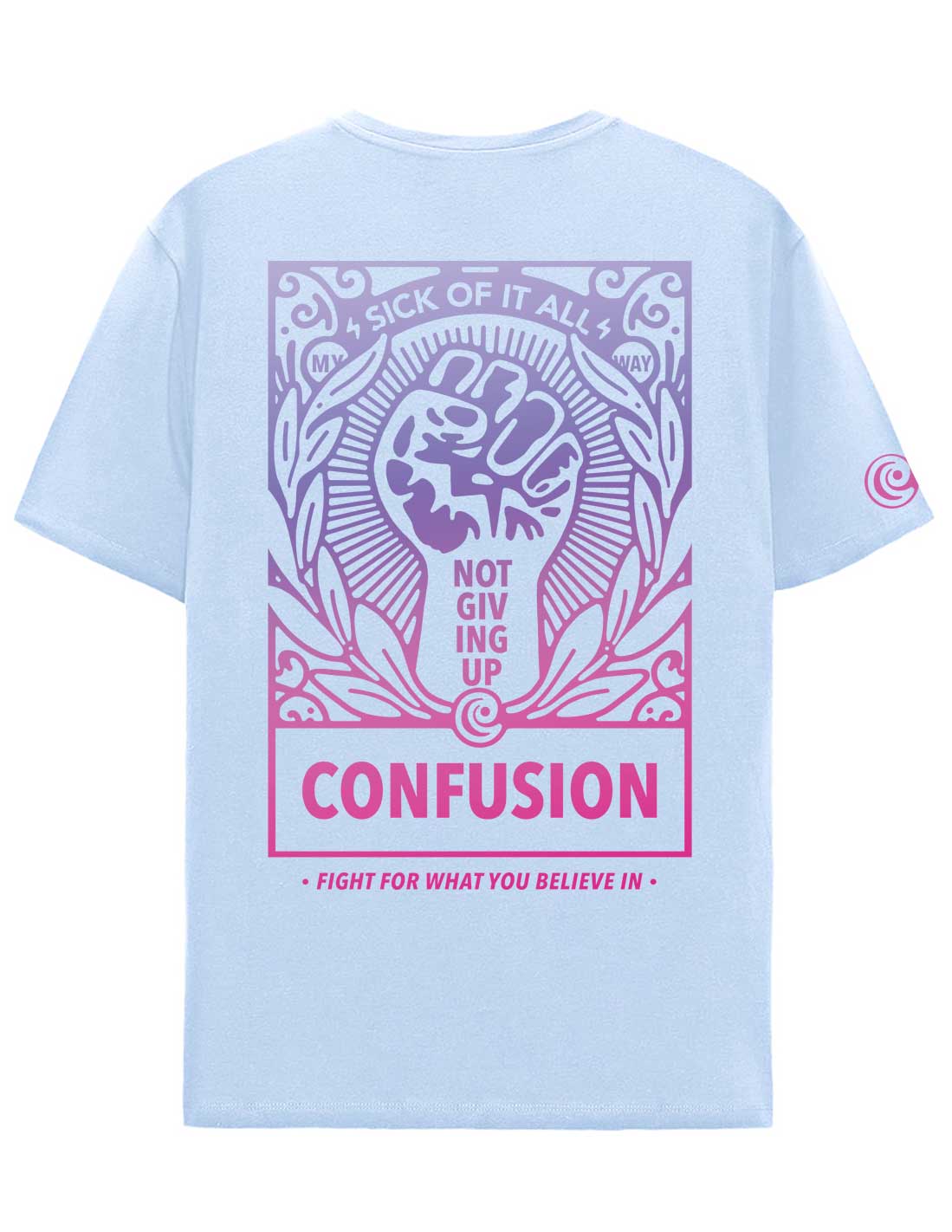 FIST FADE VIOLET BLUE SKY (NEW) TSHIRT LIMITED EDITION
