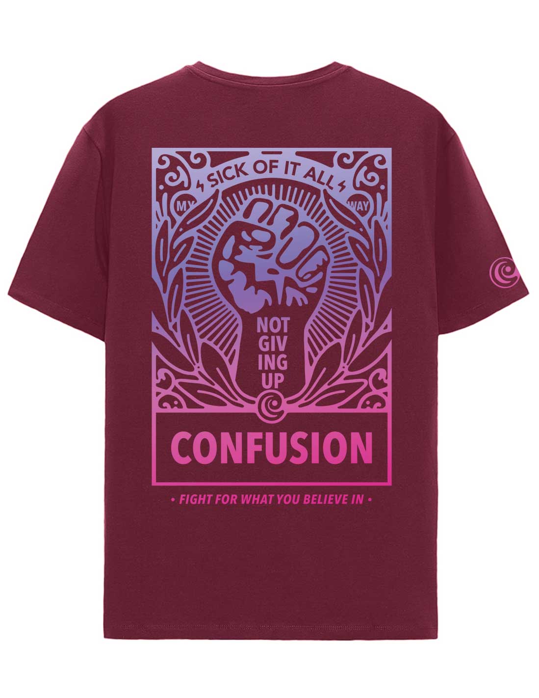 FIST FADE BORDEU (NEW) TSHIRT LIMITED EDITION