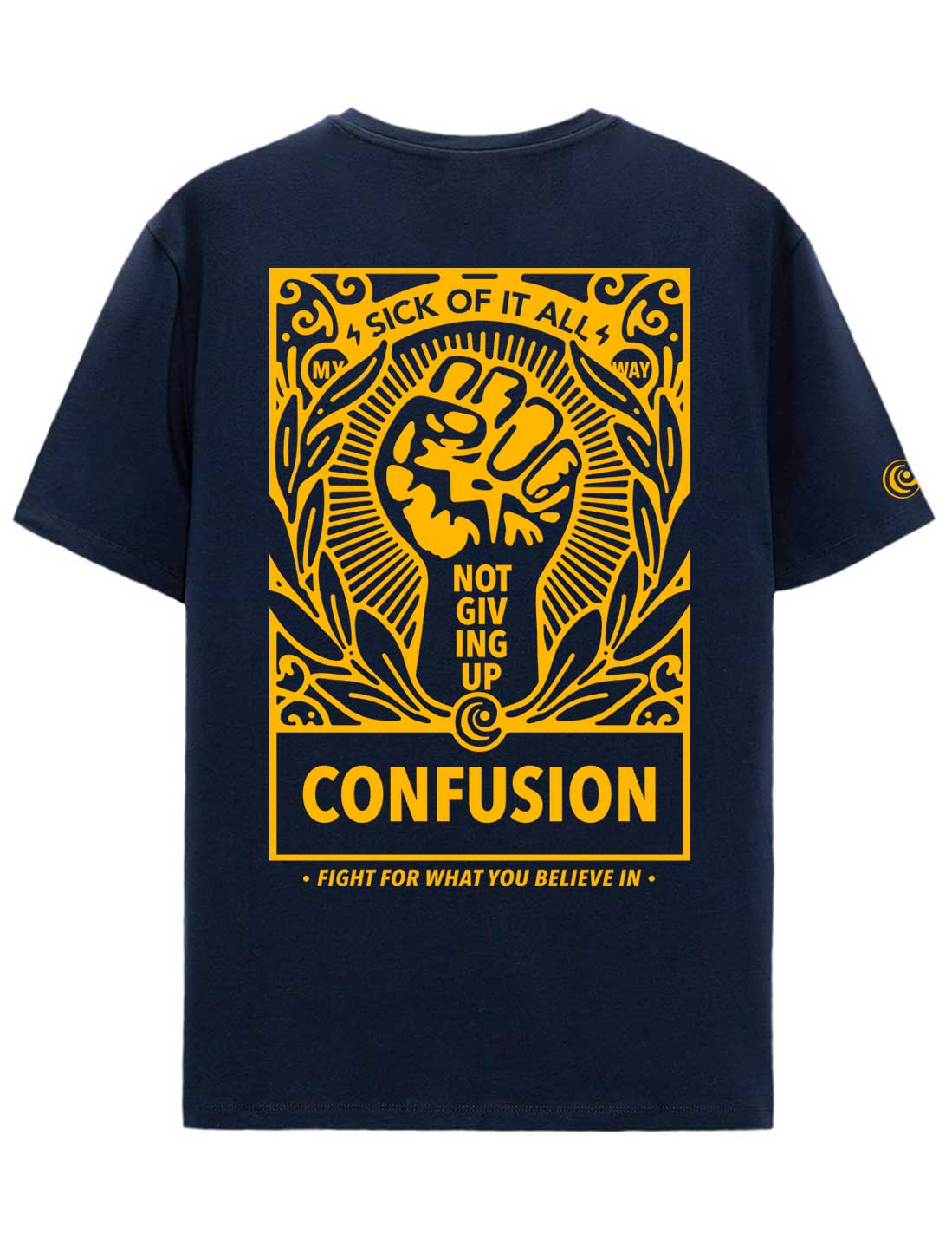 FIST GOLD MARITIMEBLUE (NEW) TSHIRT LIMITED EDITION