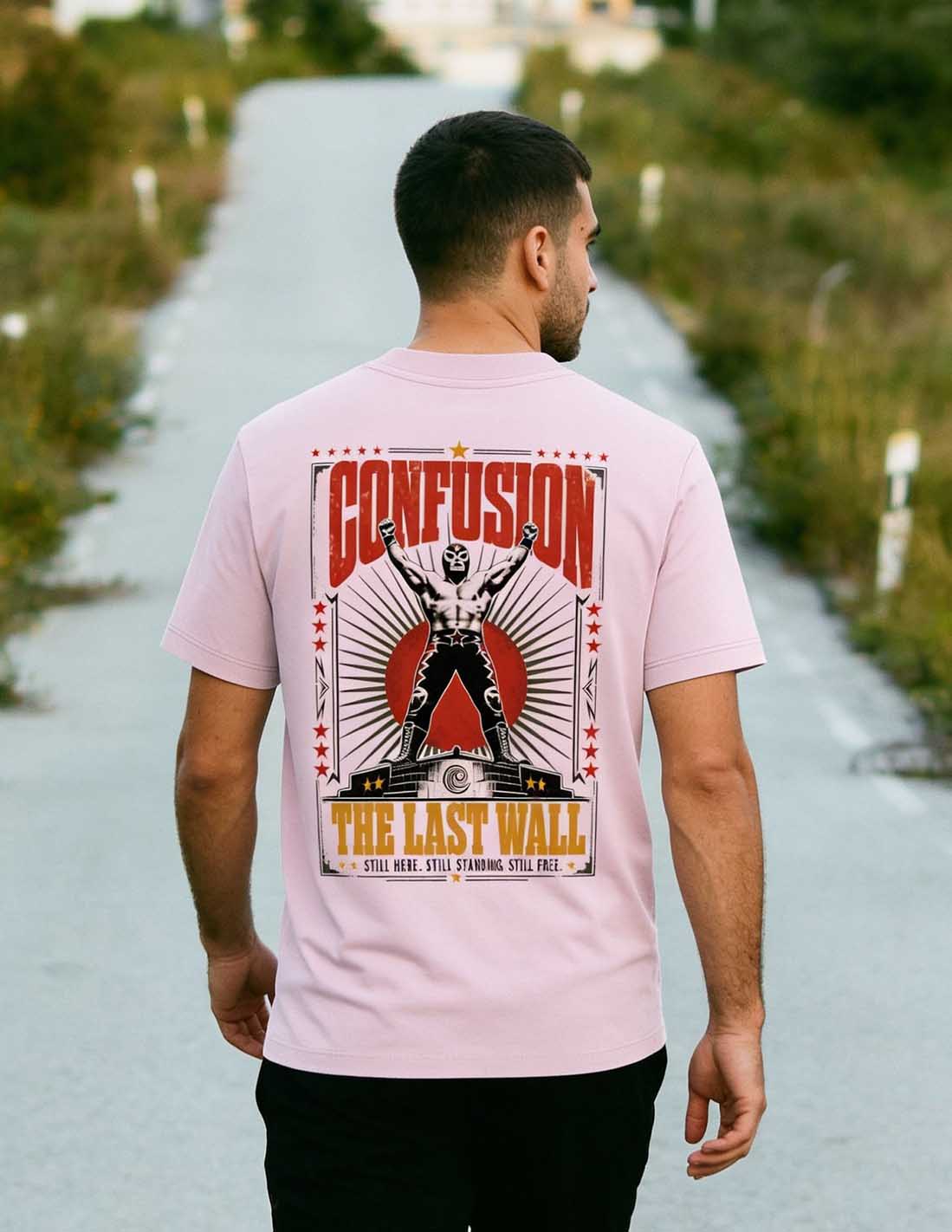 THE LAST WALL PINK TEE