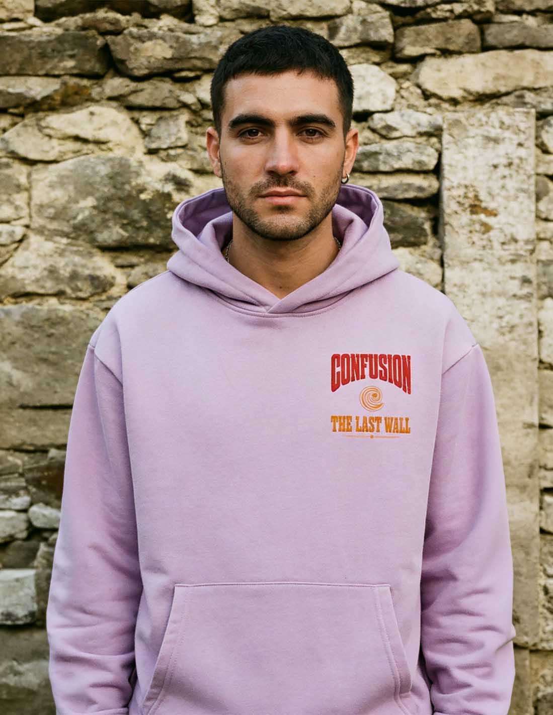 THE LAST WALL VIOLET HOODIE