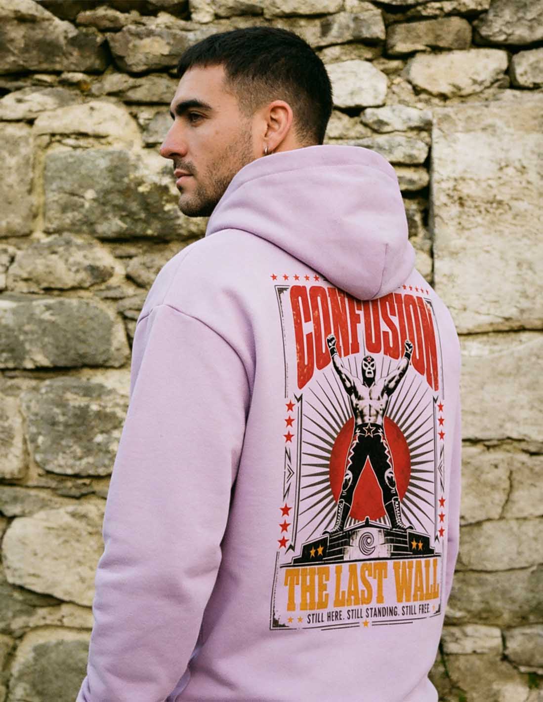 THE LAST WALL VIOLET HOODIE