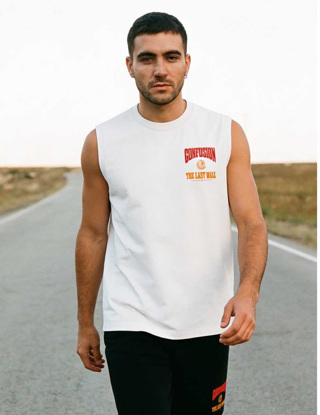 THE LAST WALL TANK WHITE OVERSIZE HARD