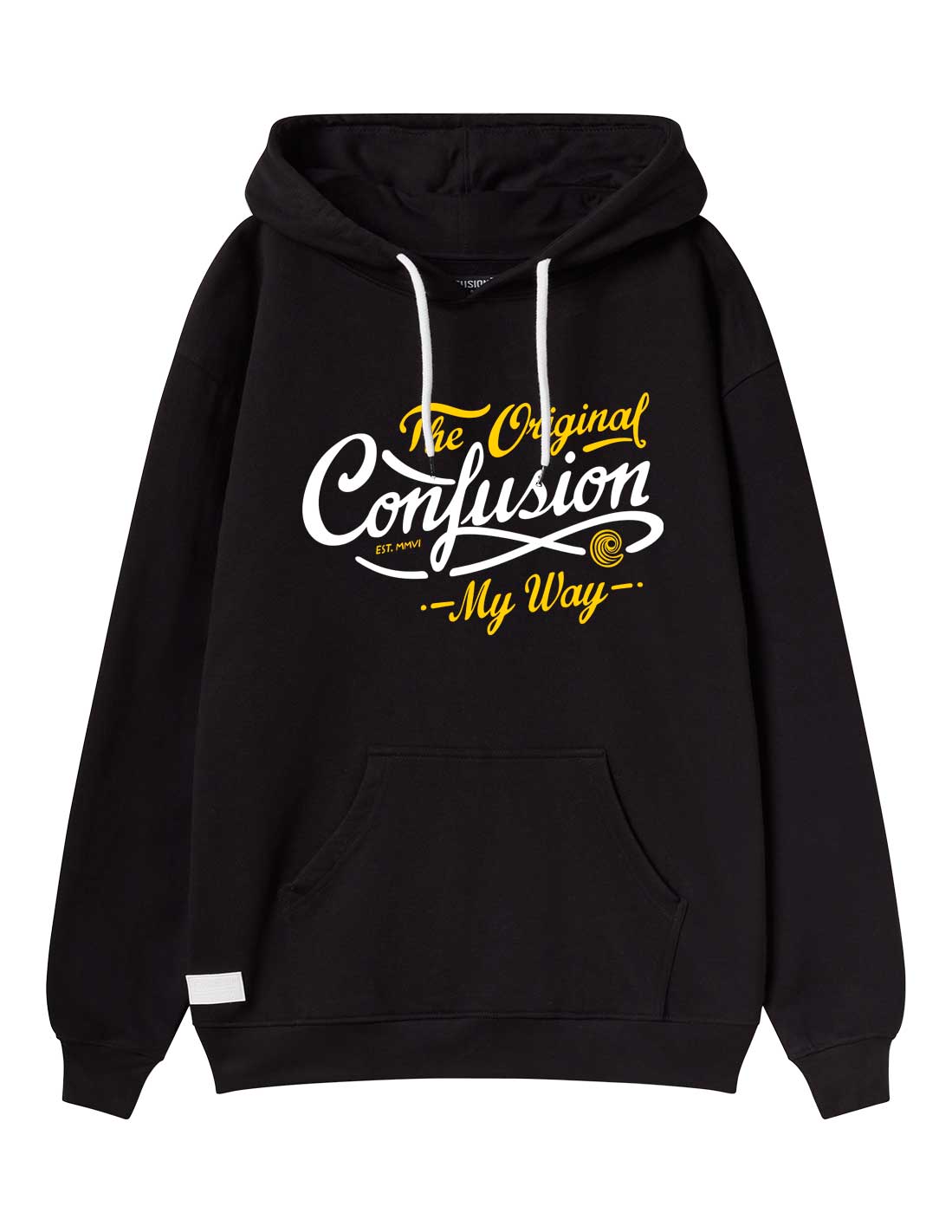 ORIGINAL CONFUSION BLACK HOODIE LIMITED EDITION