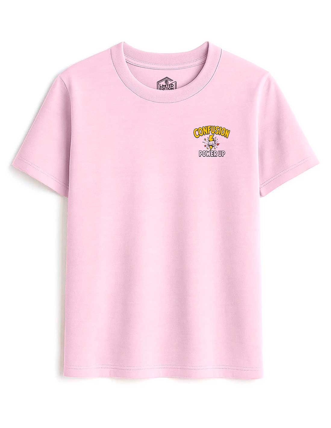 POWER UP PINK TEE