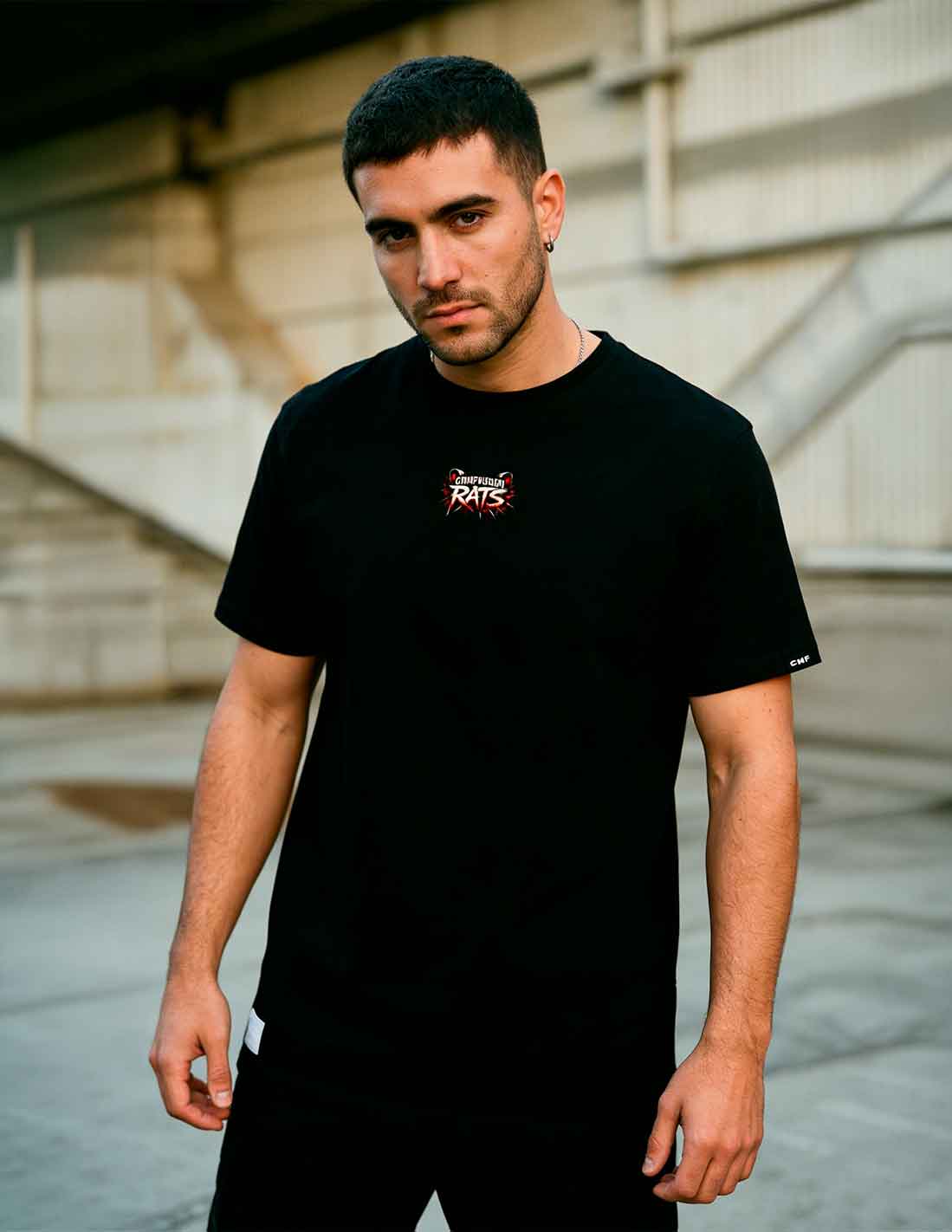 RATS BLACK TEE