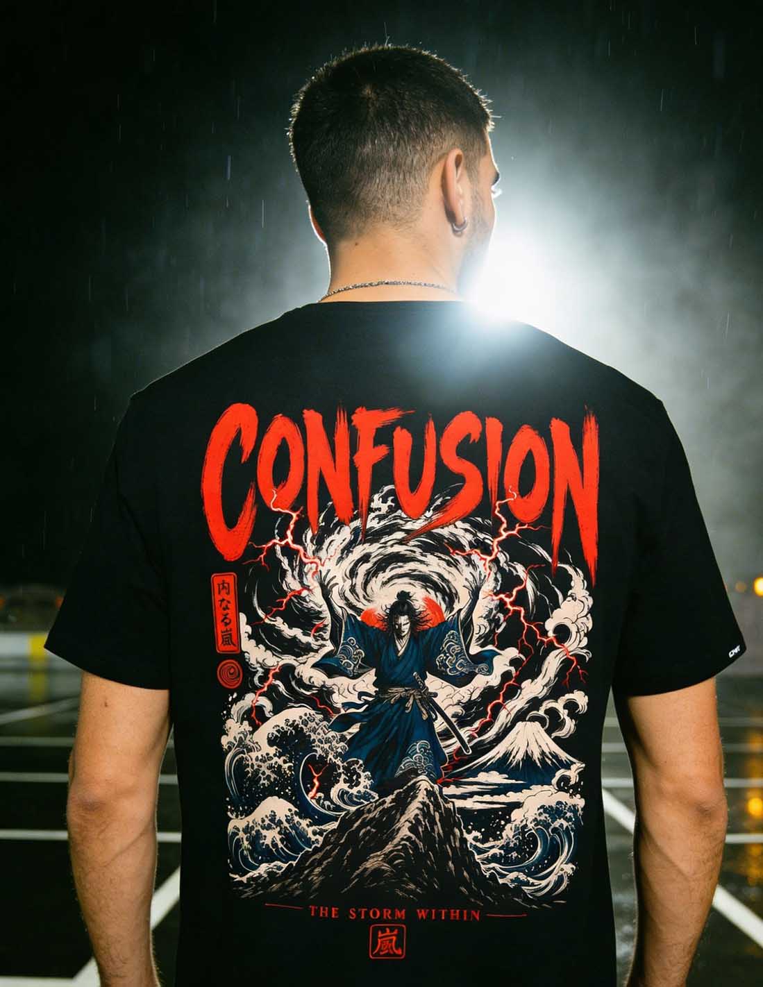 STORM BLACK TEE