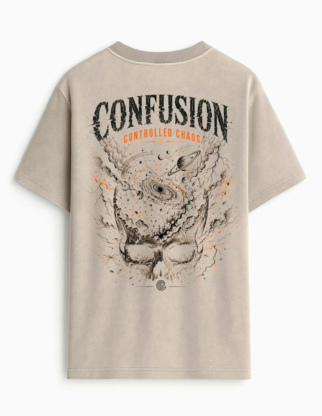CONTROLLED CHAOS STRING LAVADO PIEDRA OVERSIZE HARD PATTERN