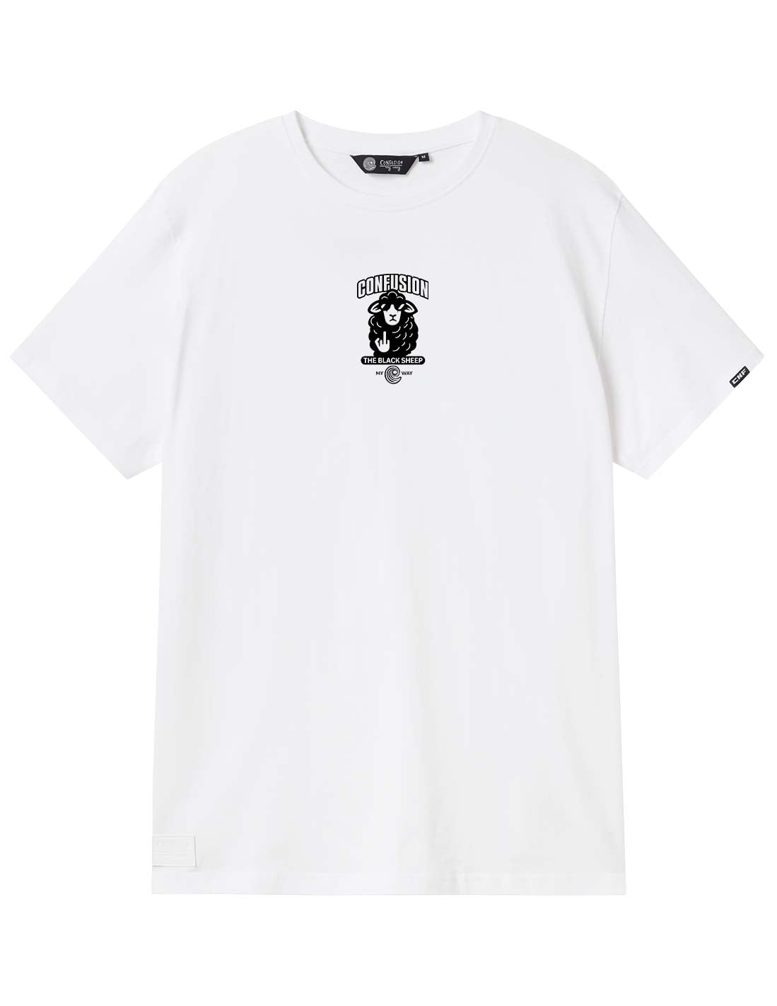 THE BLACK SHEEP WHITE CENTER TSHIRT LIMITED EDITION