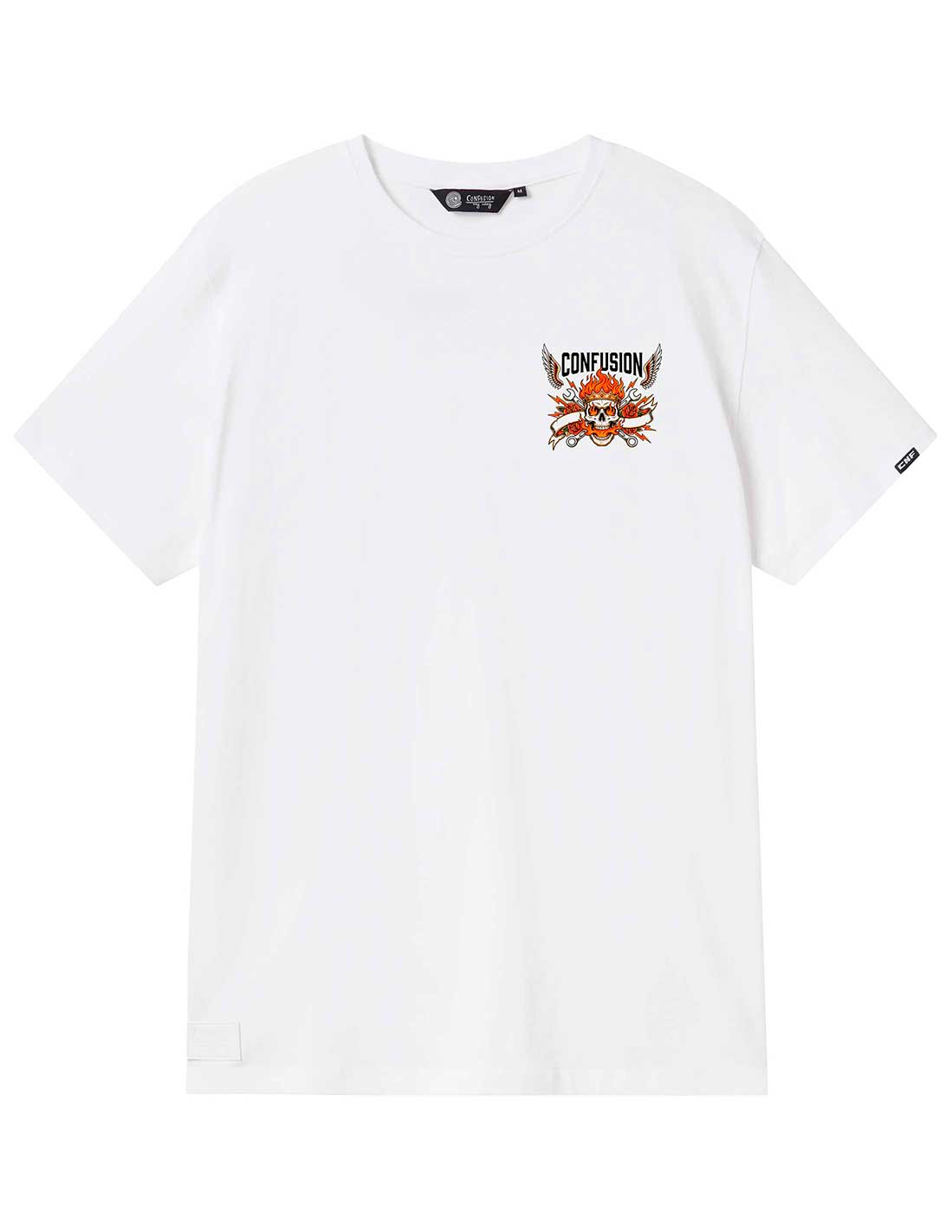 FEED THE FIRE WHITE TEE