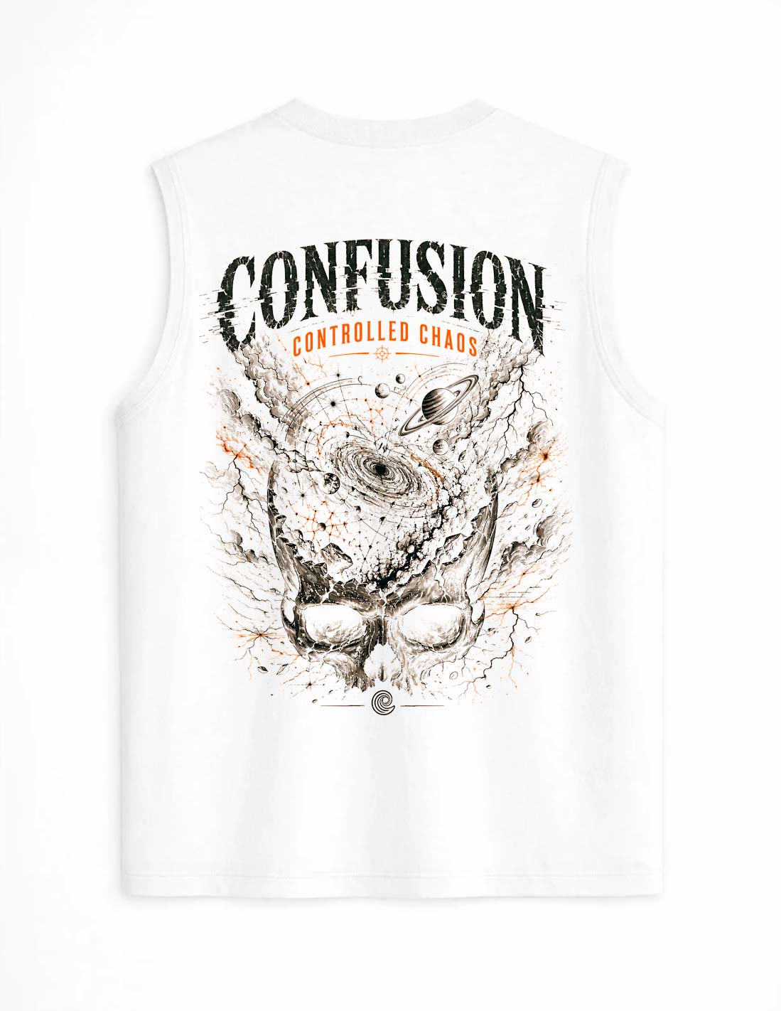 CONTROLLED CHAOS WHITE TANK