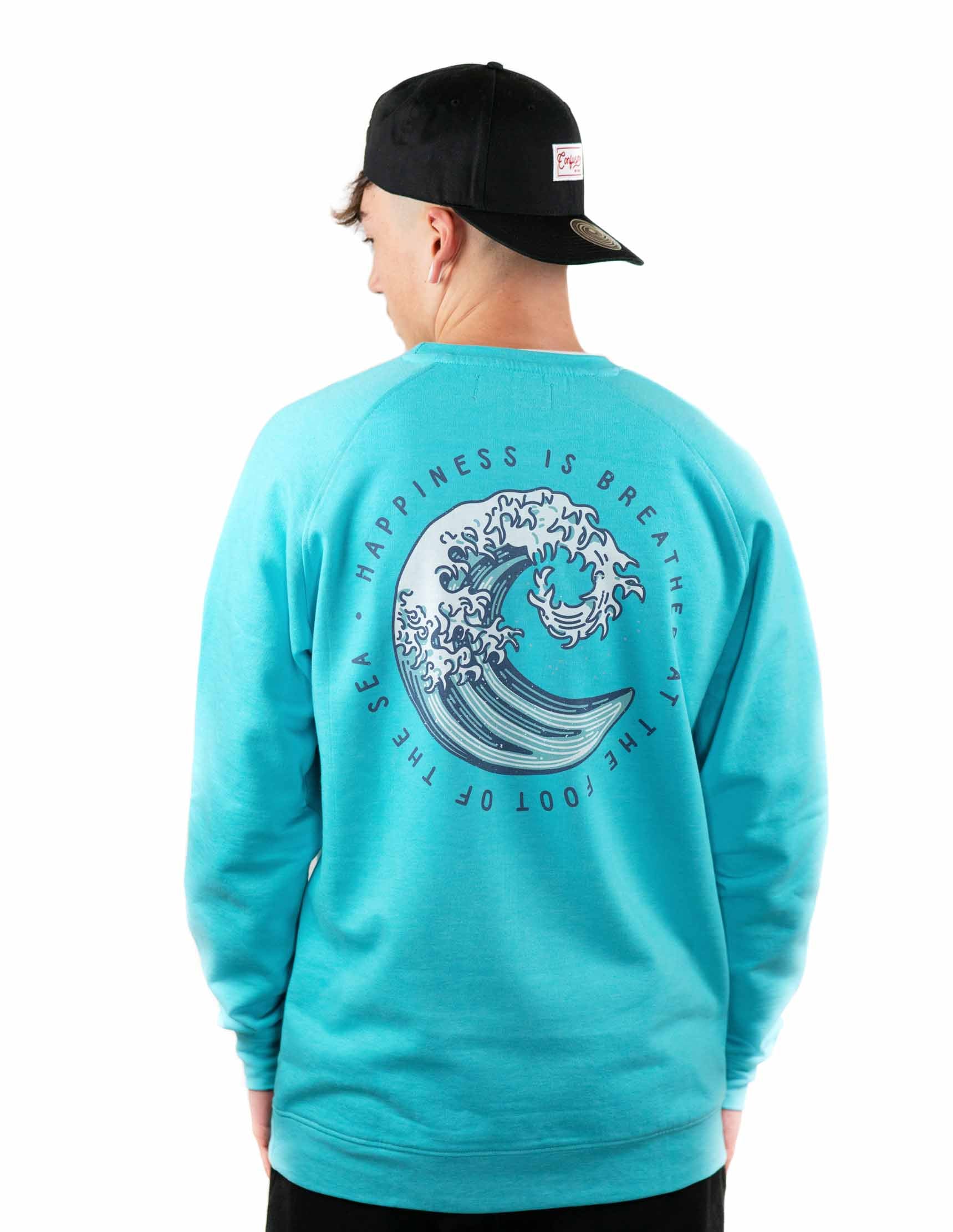 KANAGAWA CURACAO CREWNECK