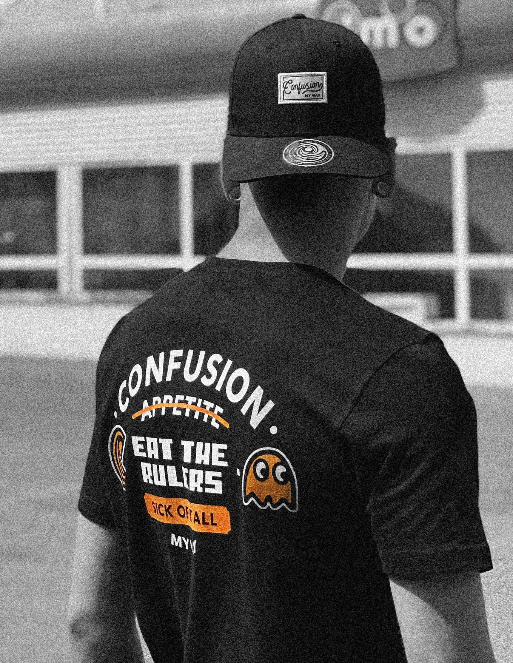 APPETITE BLACK T SHIRT