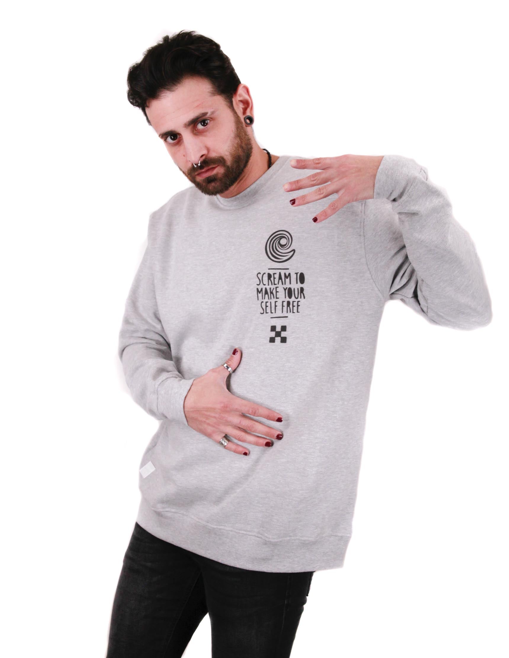 SCREAM CHEST SG CREWNECK