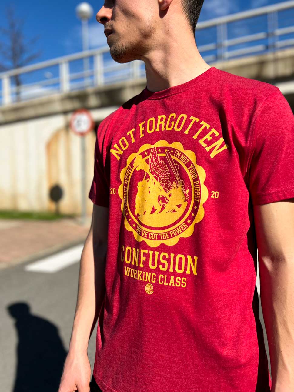 NOT FORGOTTEN TILE TSHIRT LIMITED EDITION