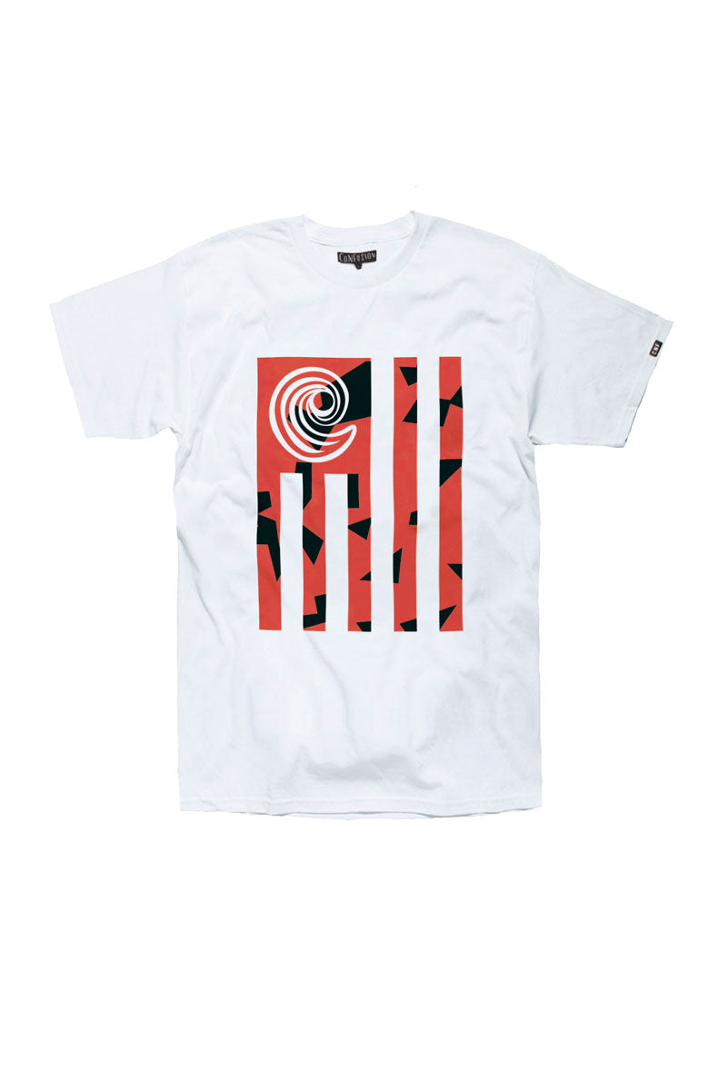 GEOMETRIC FLAG T-SHIRT
