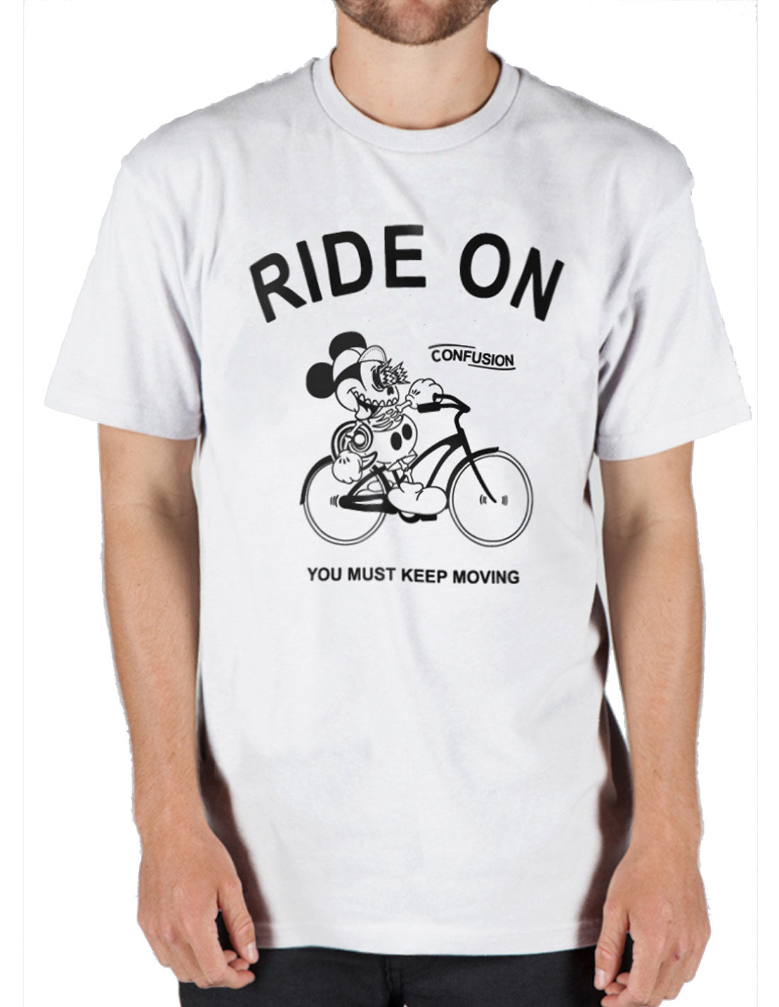 BIKE V2 WHITE TEE