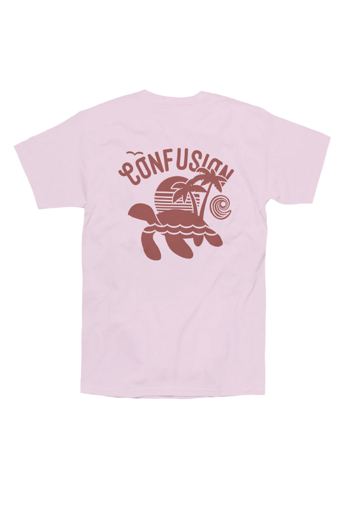 TURTLE ISLAND PINK TEE