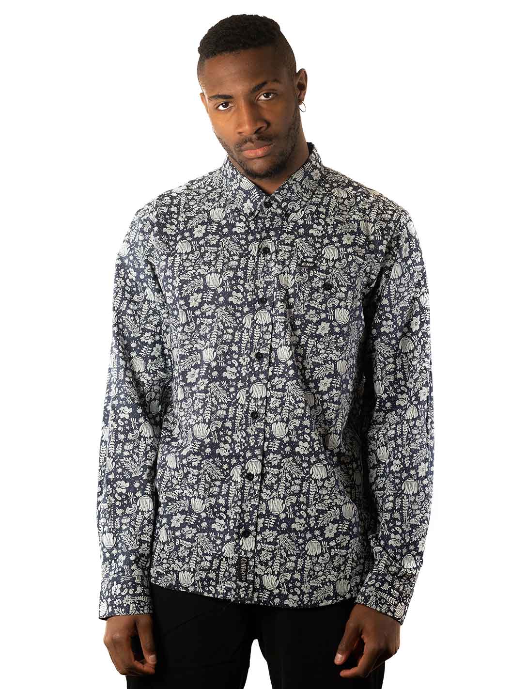 ORIENS SHIRT MEN BLACK