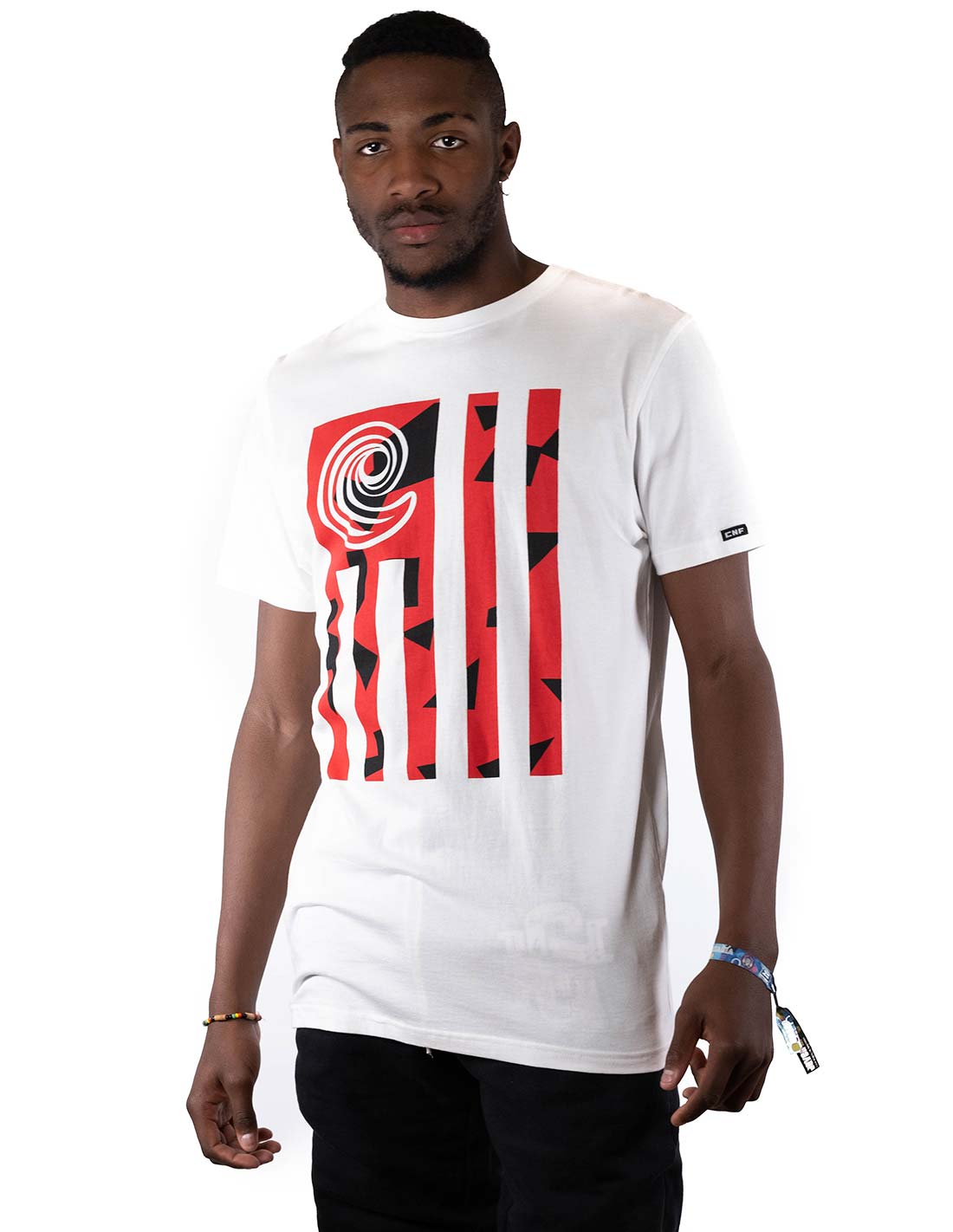 GEOMETRIC FLAG T-SHIRT