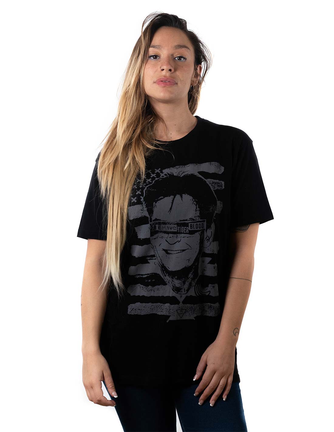ADONIS BLACK TEE