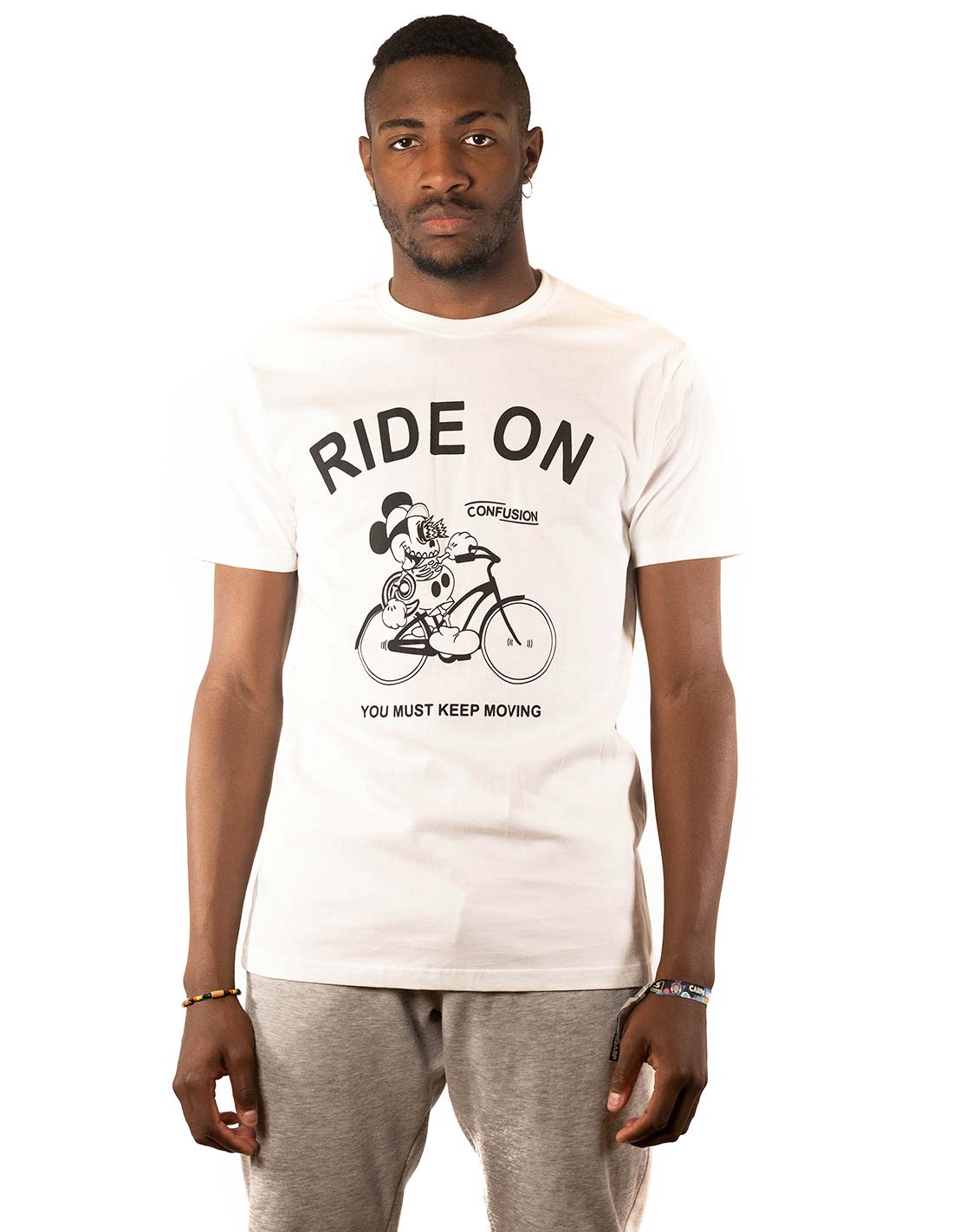BIKE V2 WHITE TEE