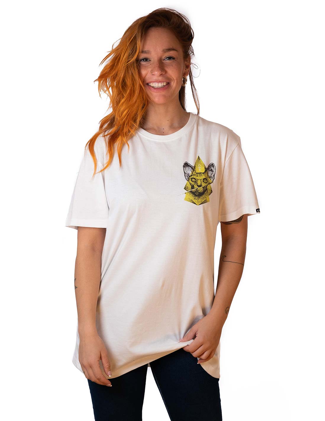 BASTET WHITE TEE