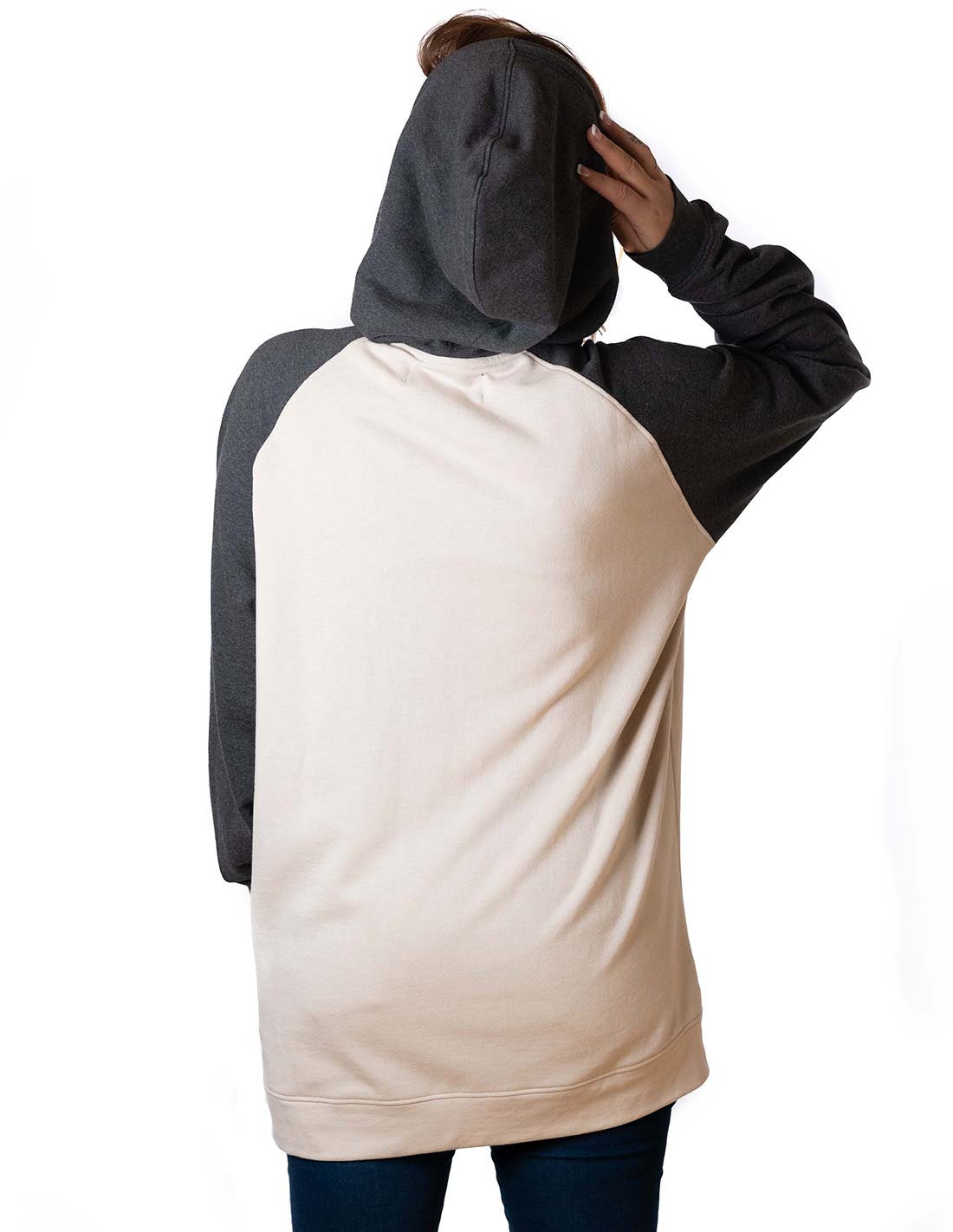 HEXAGON ZIPPER BEIGE