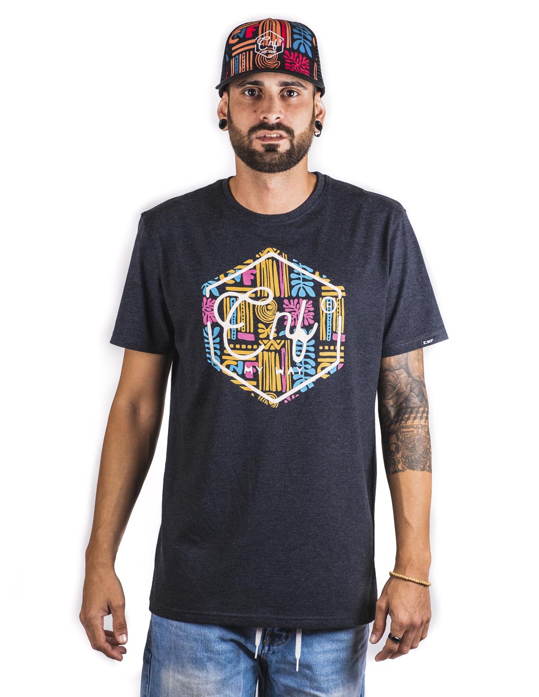 BUMBA BLACK T-SHIRT