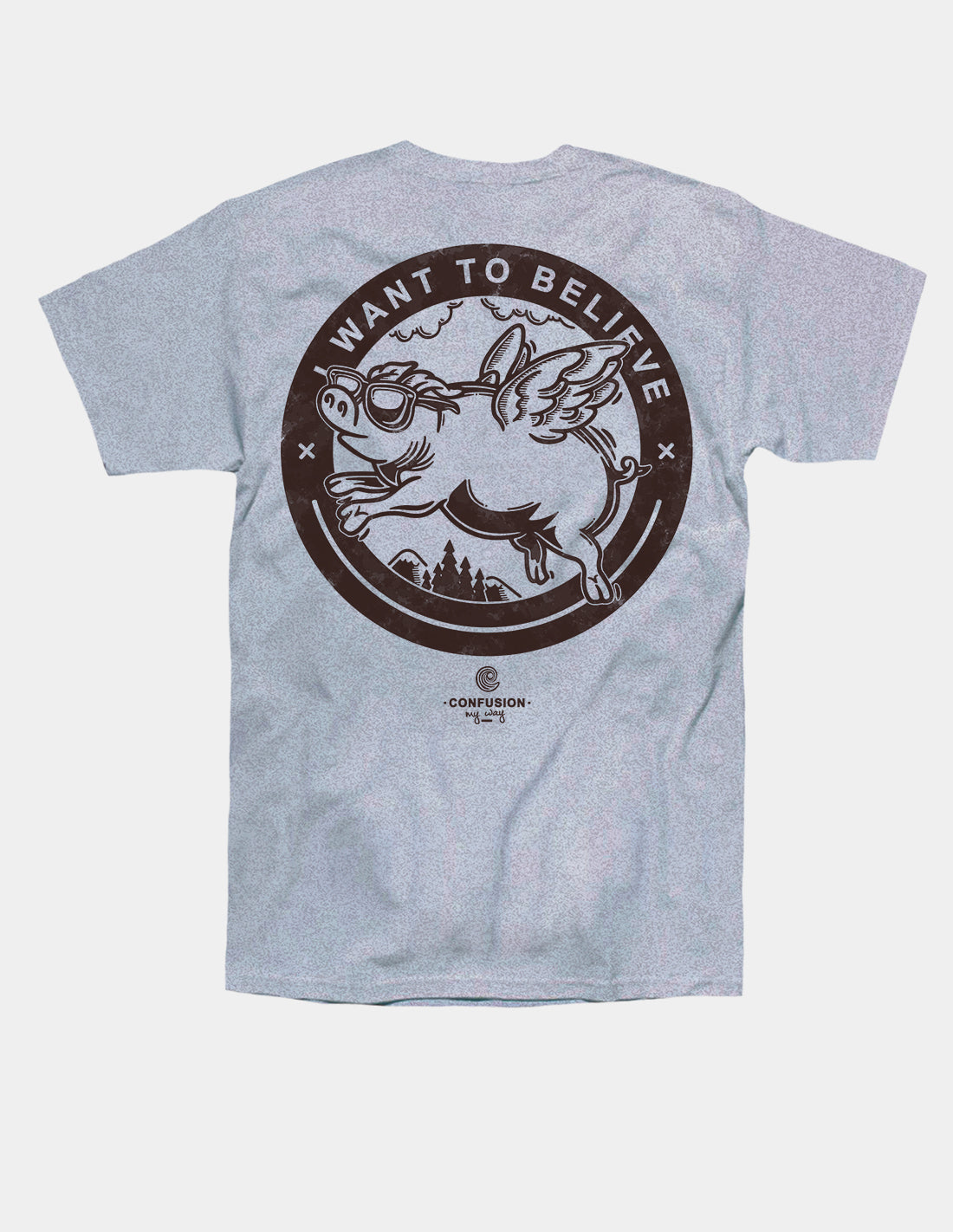 BELIEVE SG BLACK PRINT TSHIRT