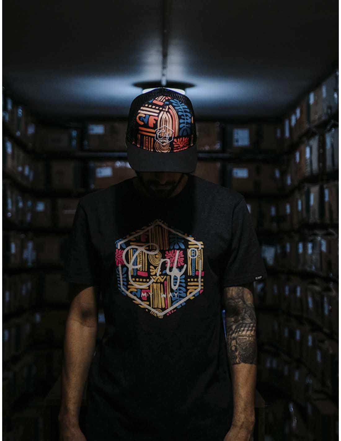 BUMBA BLACK T-SHIRT