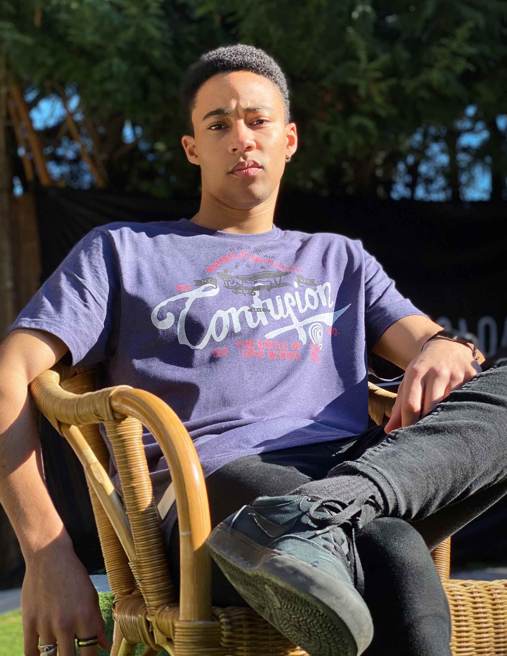 BOMBER CROWN TEE