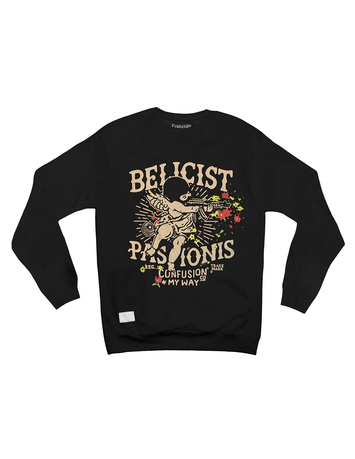 CUPIDO BLACK CREWNECK LIMITED EDITION