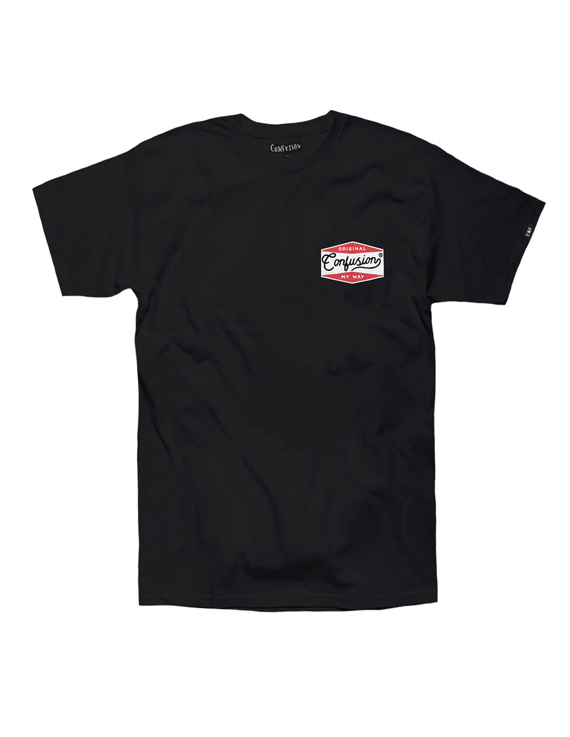 HANDCRAFTED LOGO NAFTA BLACK TEE