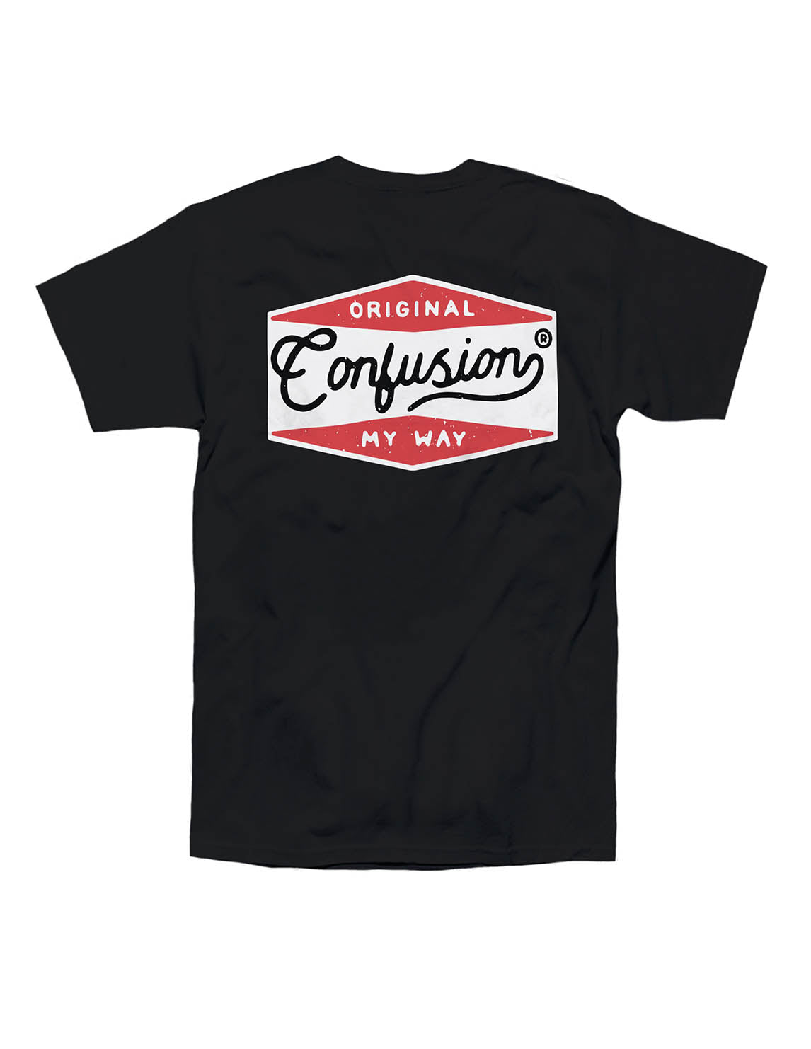 HANDCRAFTED LOGO NAFTA BLACK TEE