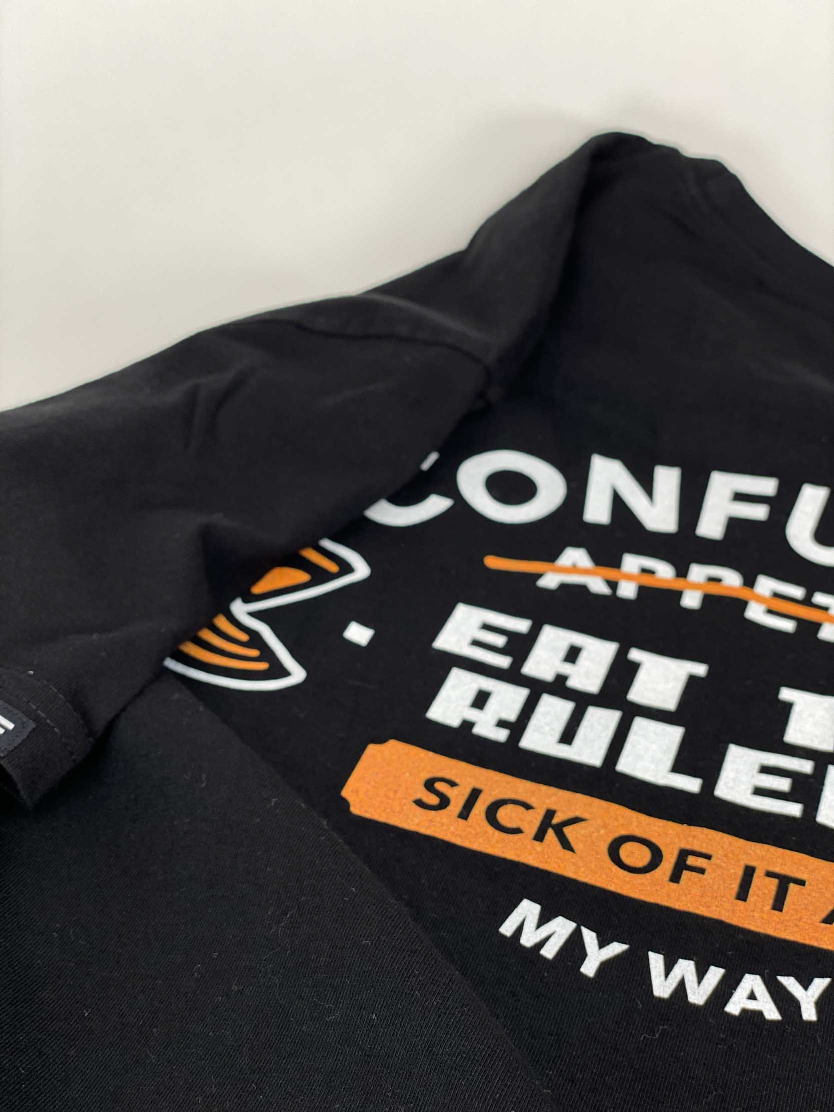 APPETITE BLACK T SHIRT