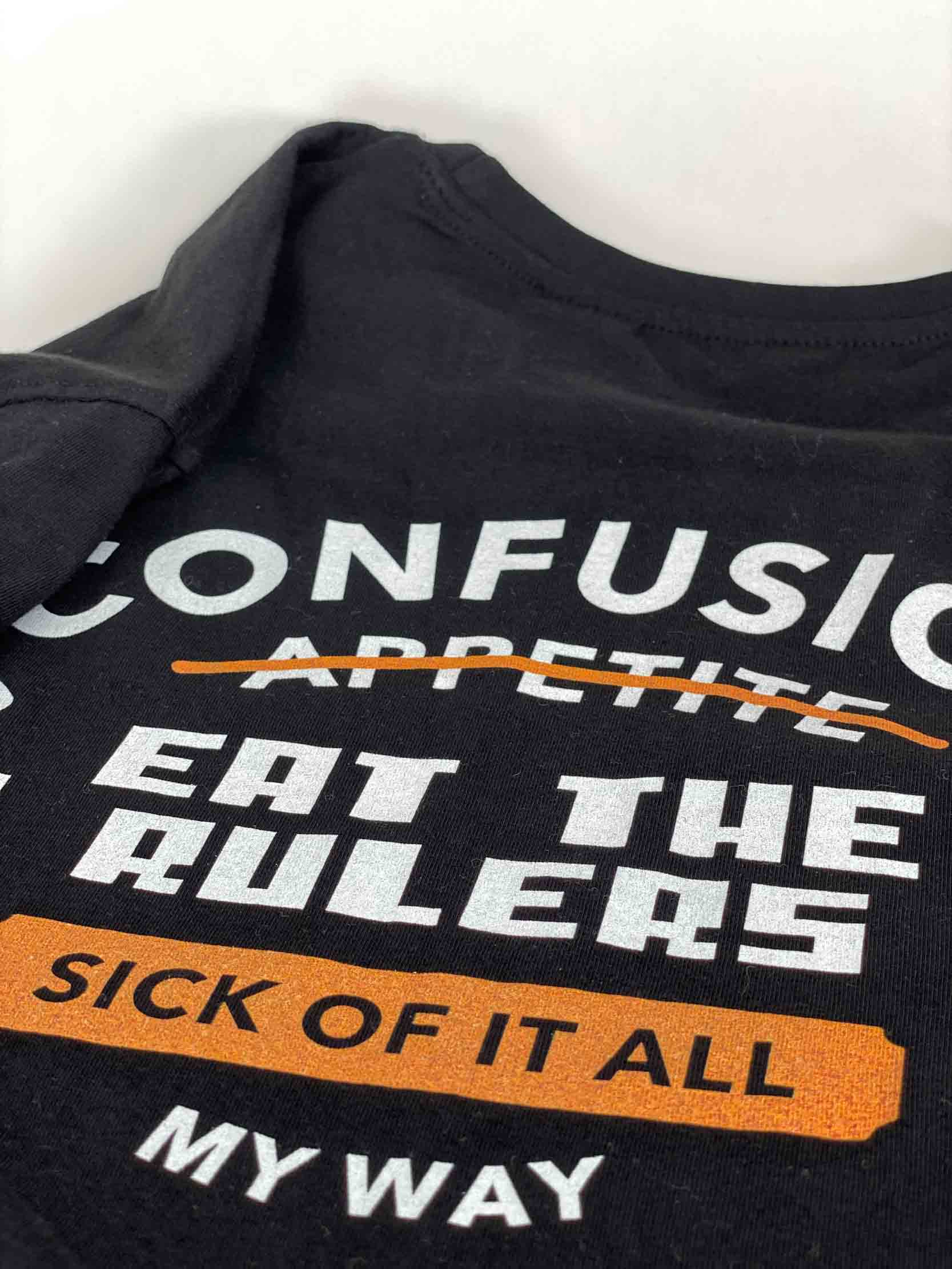 APPETITE BLACK T SHIRT