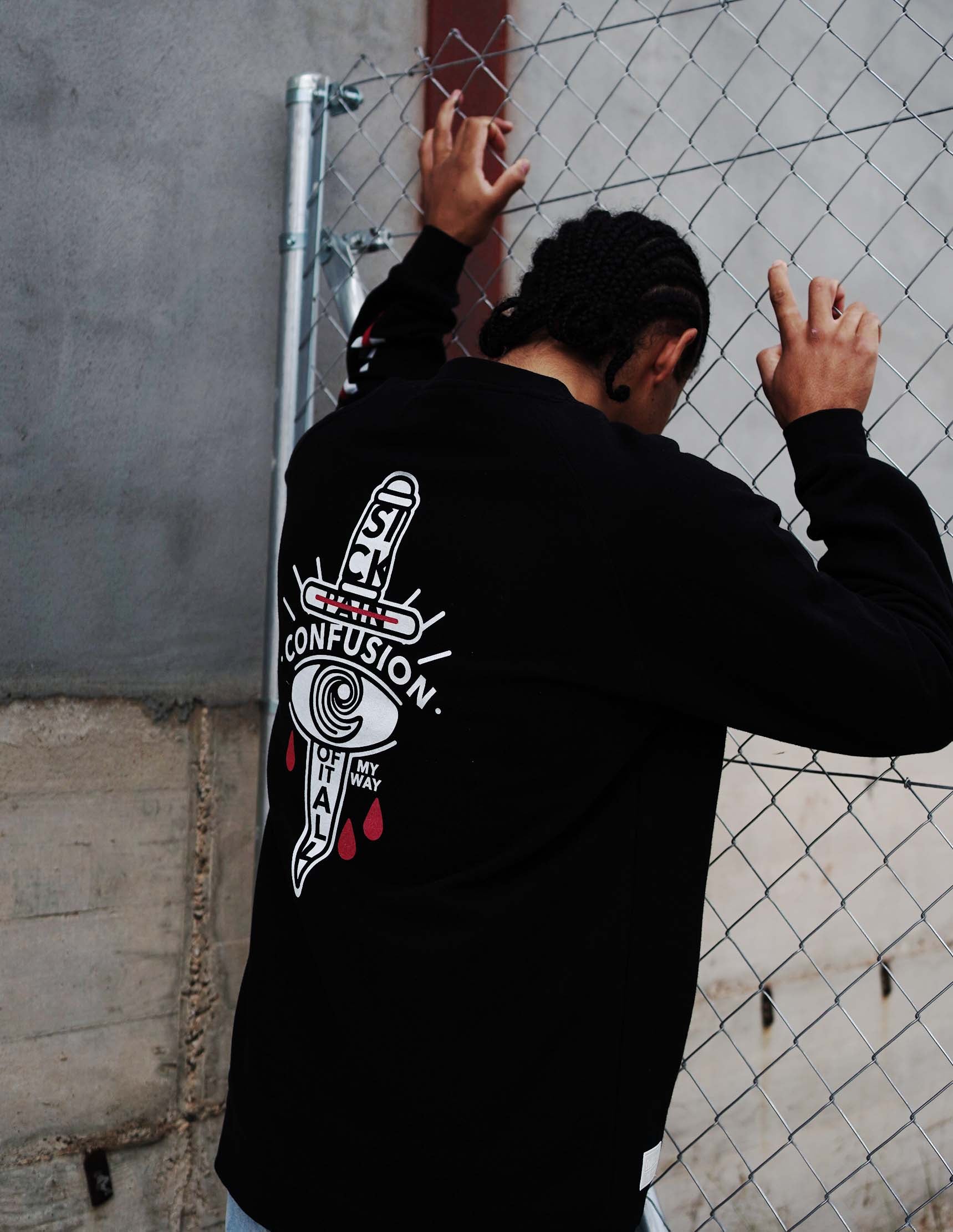 PAIN BLACK CREWNECK LIMITED EDITION
