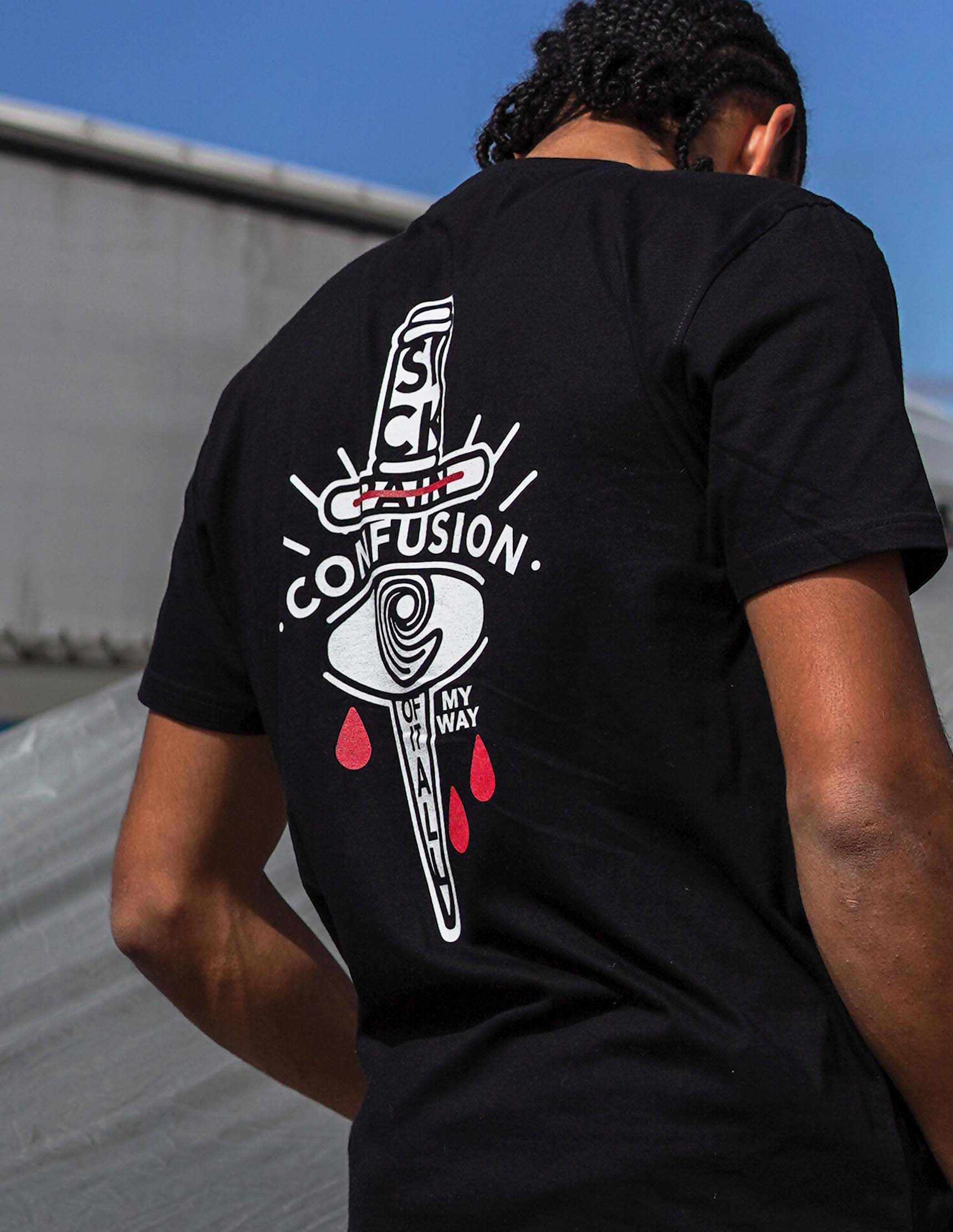 PAIN BLACK TSHIRT