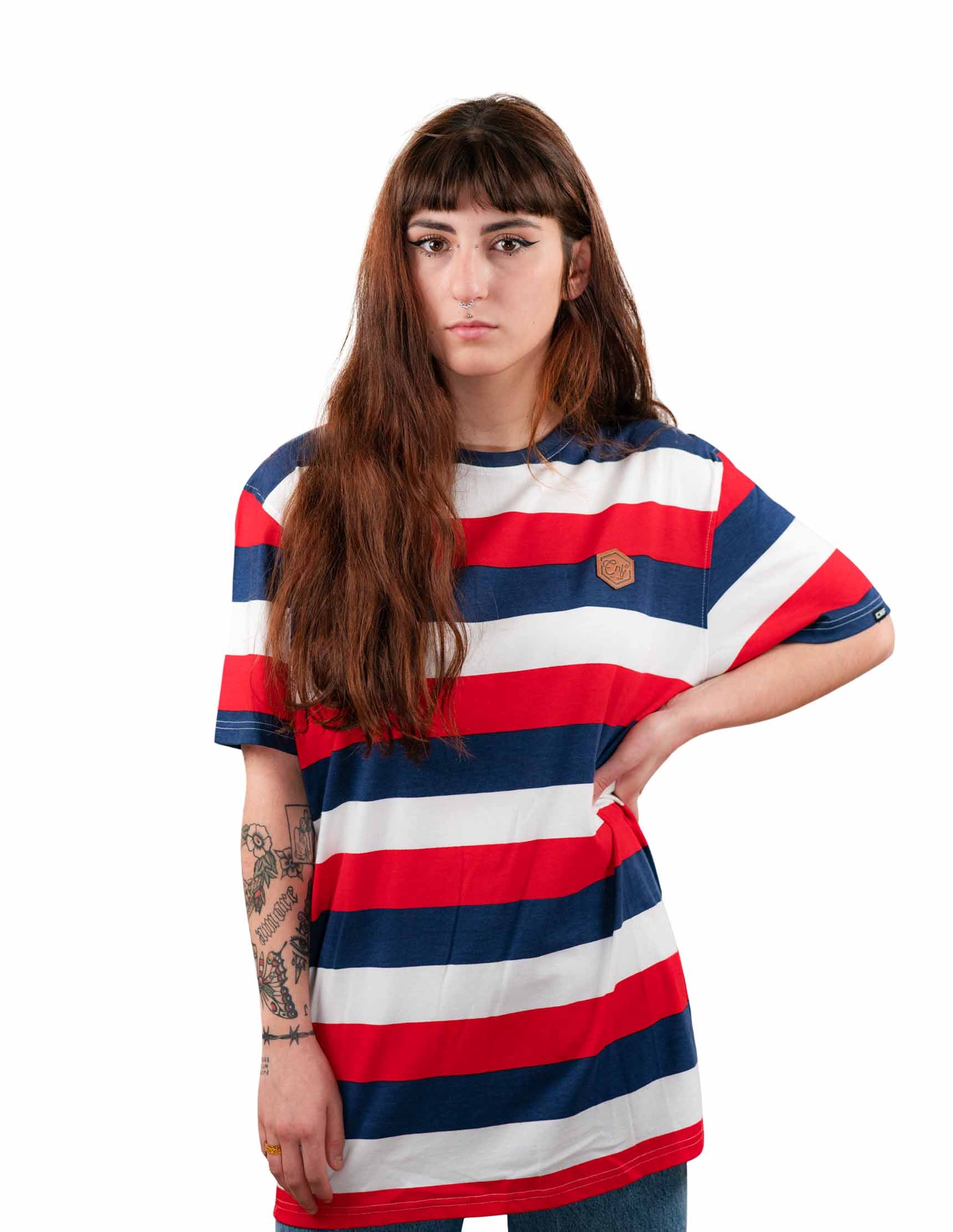 TRICOLOR LINES TSHIRT